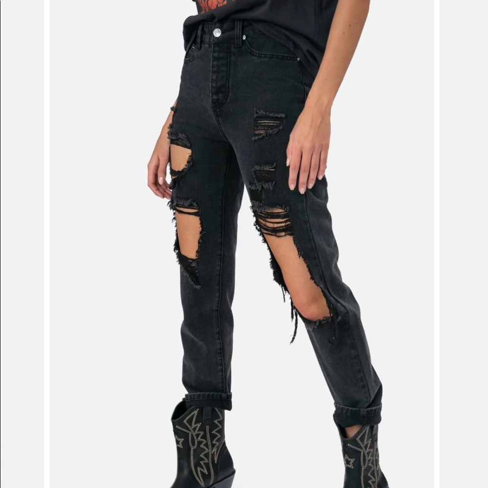 Adika Bailey Ripped Jeans | Boyfriend | Size M